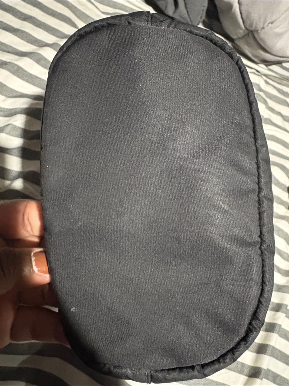 Prada Black Nylon Drawstring Belt Bag - Picture 2 of 9